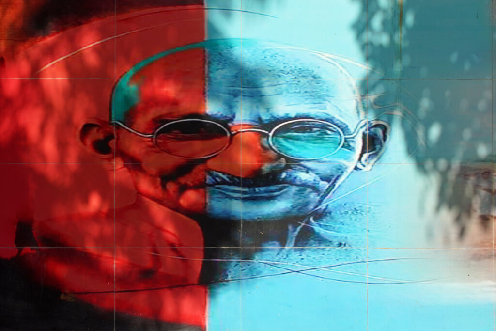 Indien Mumbai Mahatma Ghandi