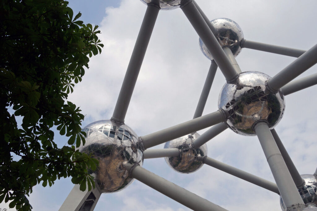 Brüssel in Belgien ist eine kontrastreiche Stadt