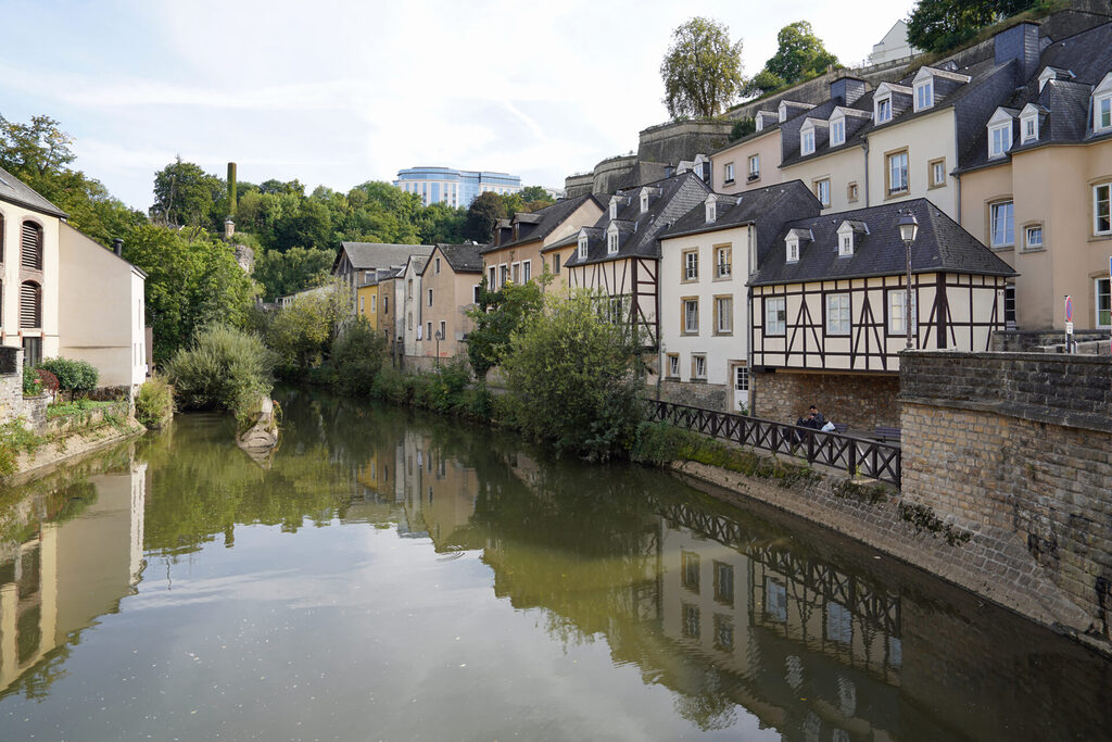 Der Grund in Luxemburg (Stadt) ist wie ein Dorf in der Großstadt