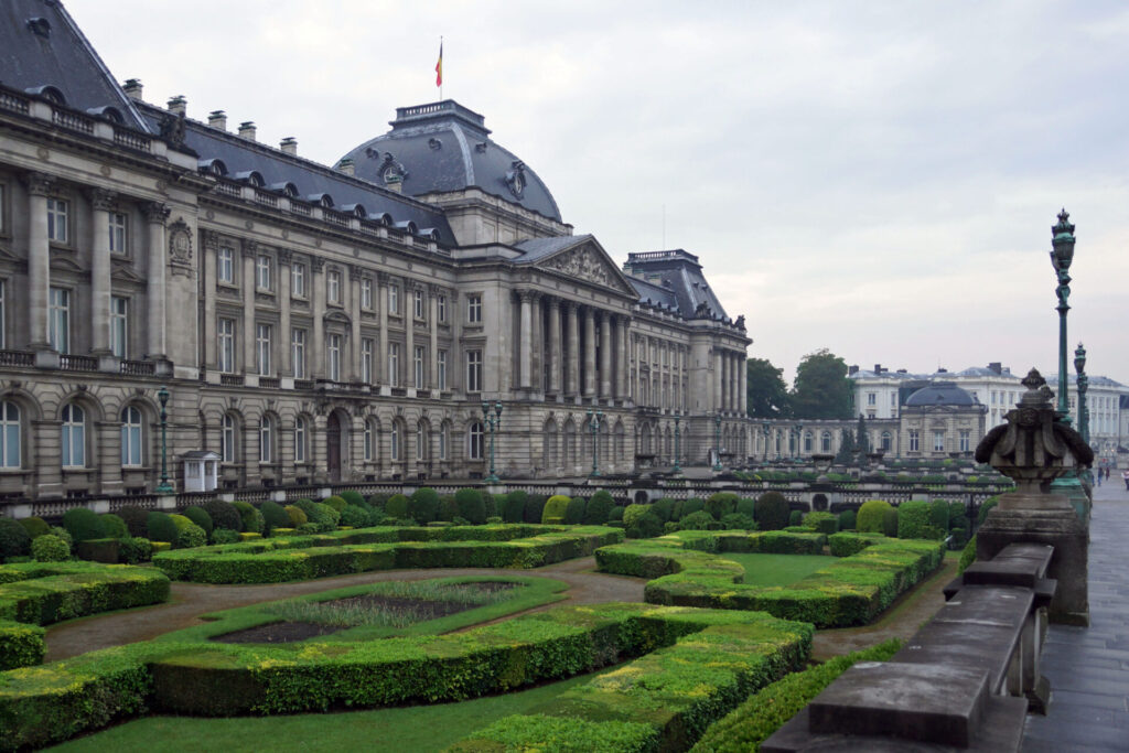 Brüssel in Belgien ist eine kontrastreiche Stadt