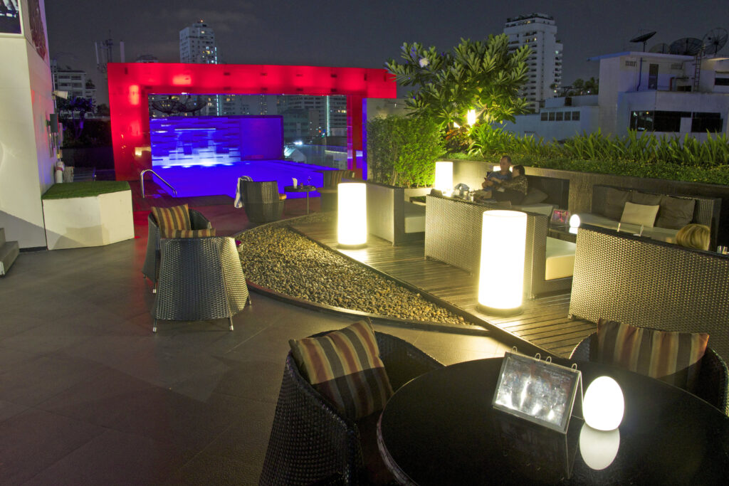 Klein aber fein ist die Ambar im achten Stock des Four Points by Sheraton